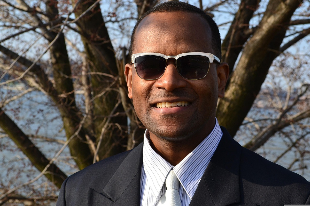 man, male, model, african, african american, suit, sunglasses, handsome, portrait